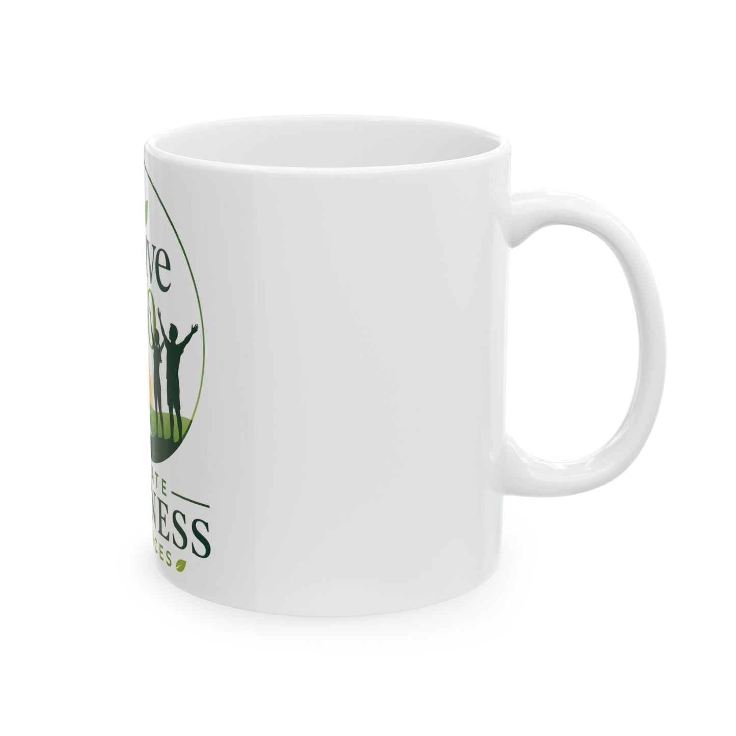 Thrive After 50 Wellness Mug – Inspirational Ceramic Coffee Cup for Healthy Living
