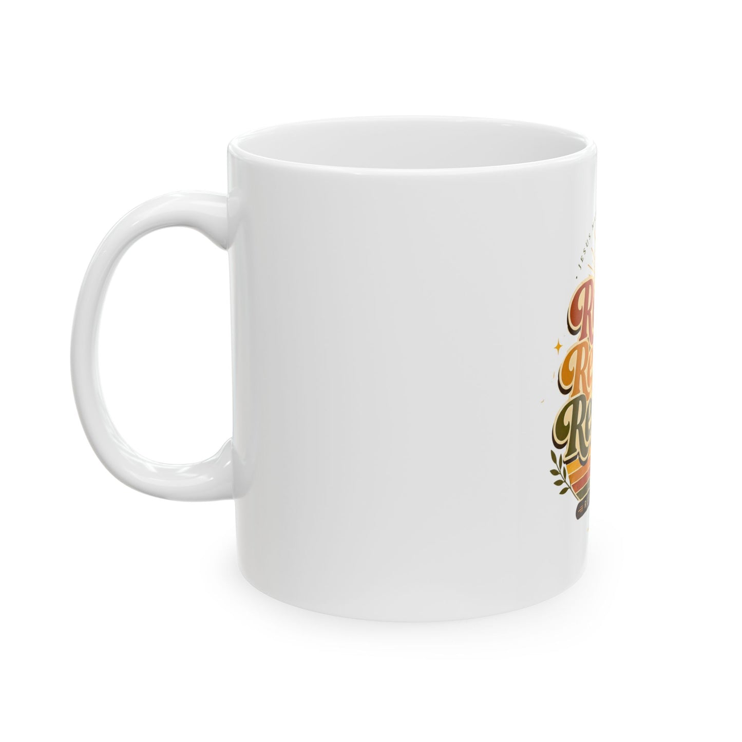 Revive Restore Renew Ceramic Mug — Inspirational Christian Coffee Cup (11oz, 15oz)