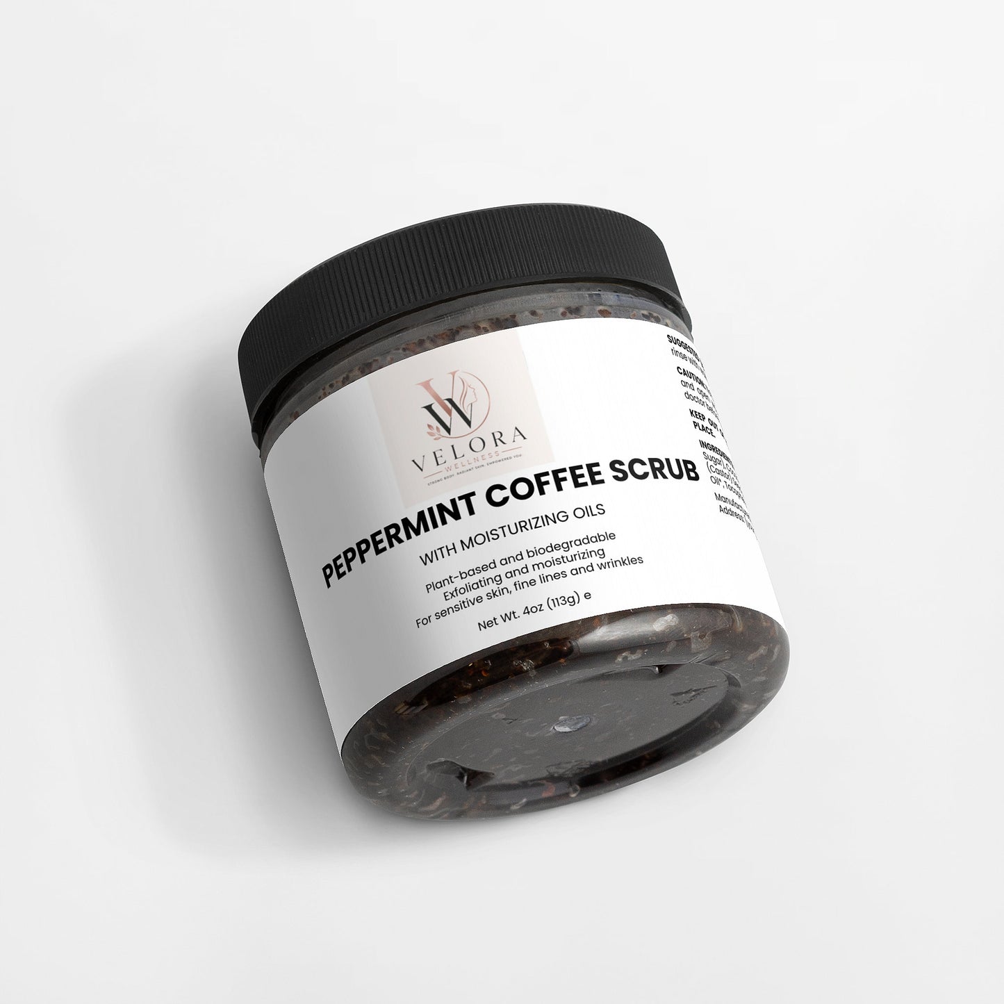 Peppermint Coffee Scrub