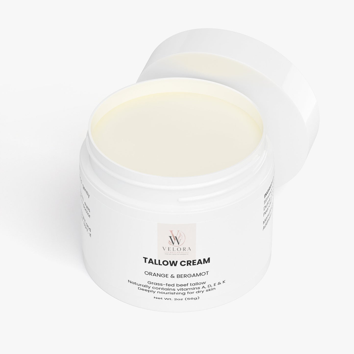 Tallow Cream Orange & Bergamot
