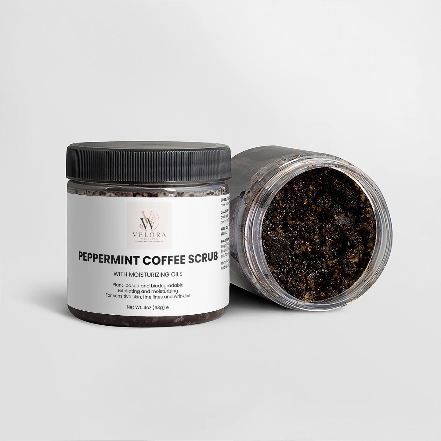 Peppermint Coffee Scrub