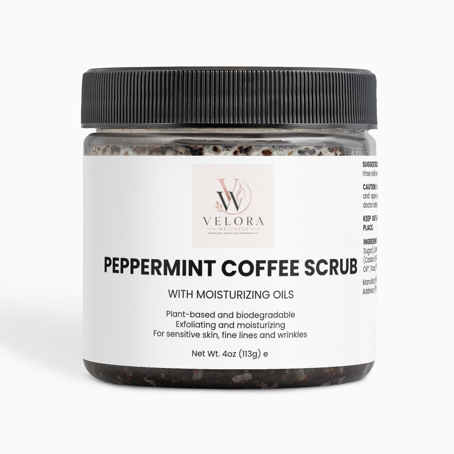 Peppermint Coffee Scrub