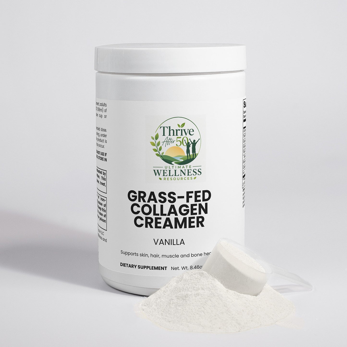 Grass-Fed Collagen Creamer (Vanilla)