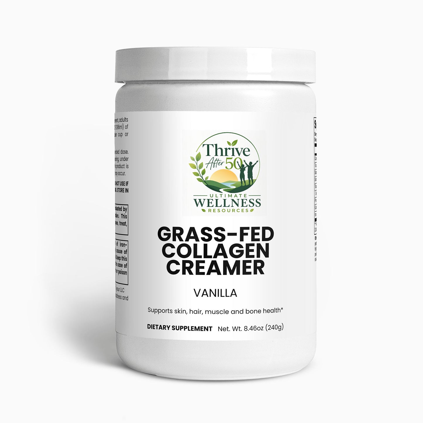 Grass-Fed Collagen Creamer (Vanilla)