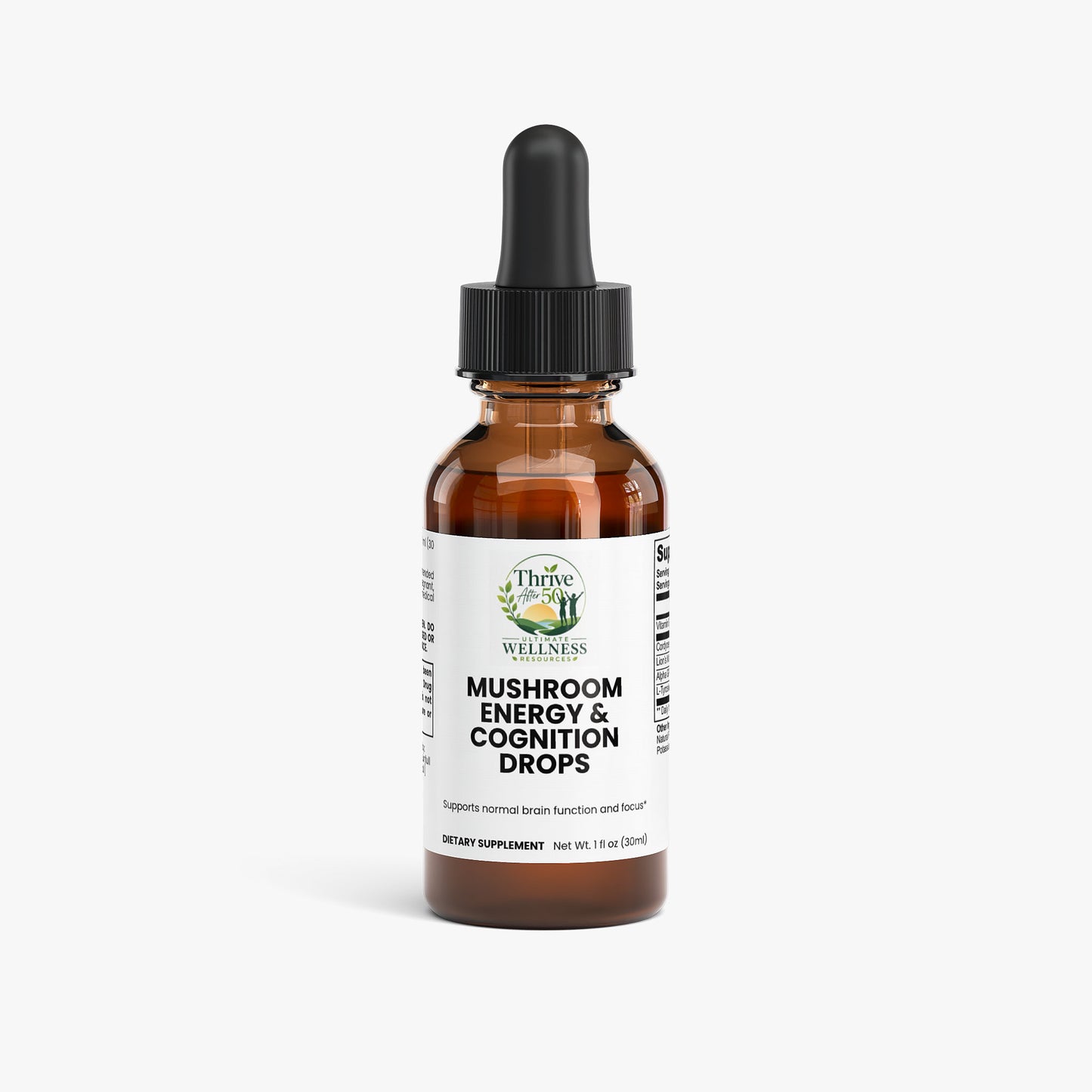 Mushroom Energy & Cognition Drops