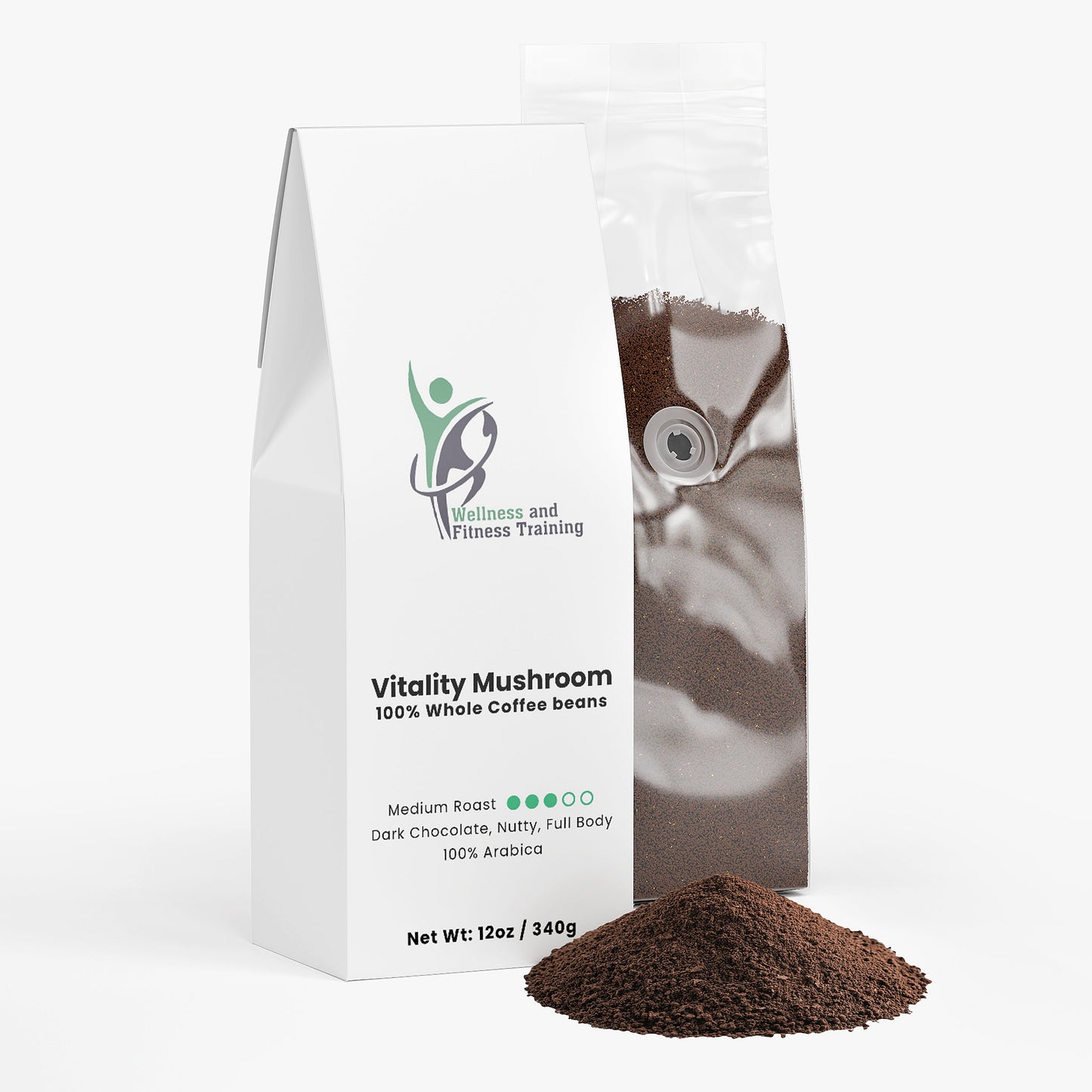Vitality Mushroom Coffee (Medium Roast)