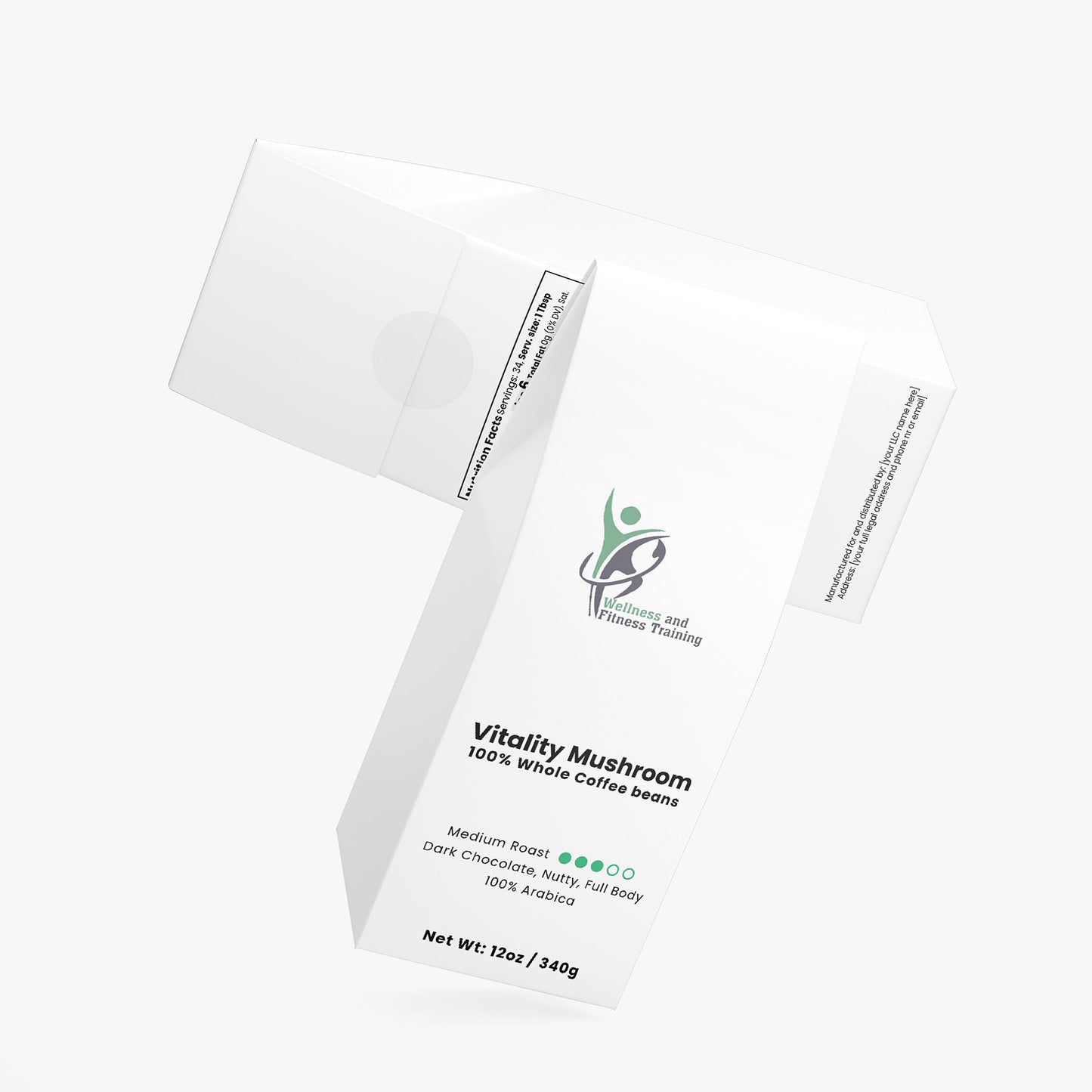 Vitality Mushroom Coffee (Medium Roast)