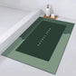 Super Absorbent Anti-Slip Bathroom Mat in Morandi Color