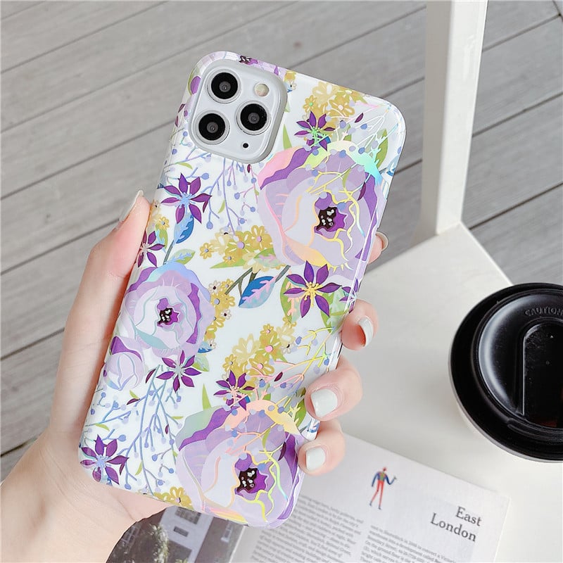 Flower Laser Phone Case