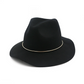 Women's Vintage Round Hat with Metal Ring, 100% Cashmere