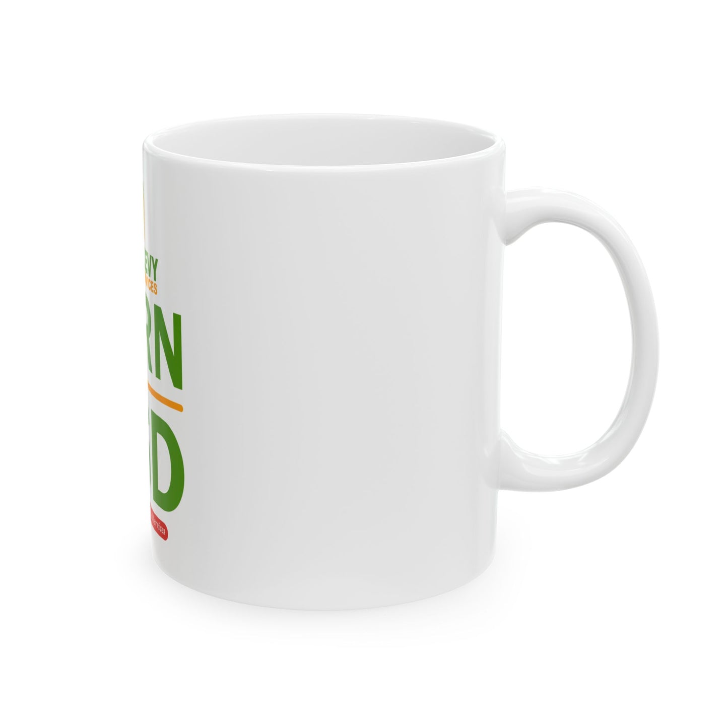 Earn in USD Ceramic Mug — Hill & Levy Financial Services Branded Coffee Cup (11oz/15oz)
