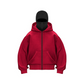 Double Hood Fleece-Lined Sweater
