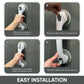 Bathroom Handrail With Vacuum Sucker For Safety Support