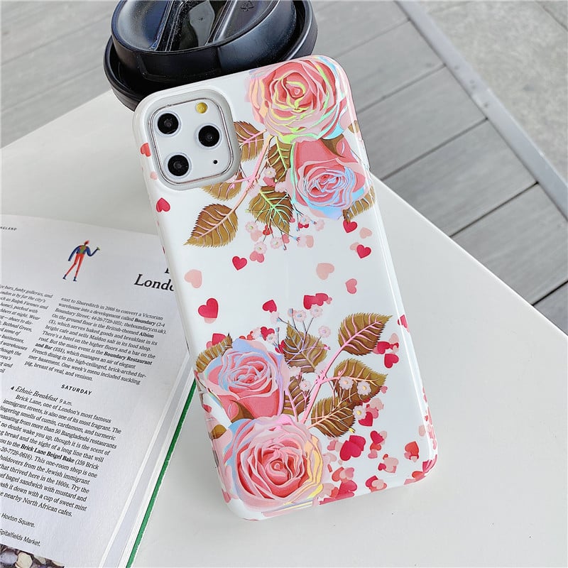 Flower Laser Phone Case
