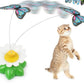 Electric Cat Toy with Bird and Butterfly Features