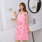 Cartoon Microfiber Bath Towel for Women