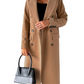 Double-Breasted Long Coat