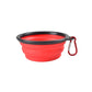 Collapsible Silicone Dog Bowl for Pets