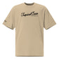 Oversized Tropical Seas Printed Faded T-shirt