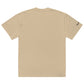 Oversized Tropical Seas Printed Faded T-shirt