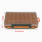 Durable Dual-Sided Fishing Tackle Box