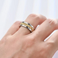 Stainless Steel Spinner Fidget Ring for Men