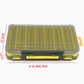 Durable Dual-Sided Fishing Tackle Box