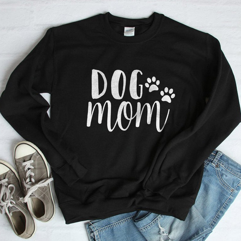 Women's Dog Mom Sweater - European and American Style