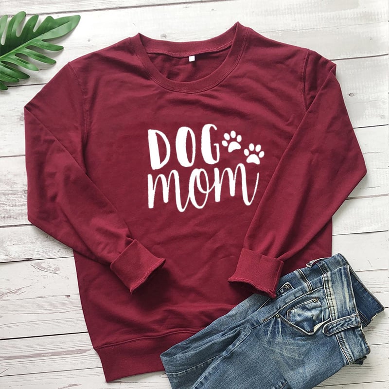 Women's Dog Mom Sweater - European and American Style