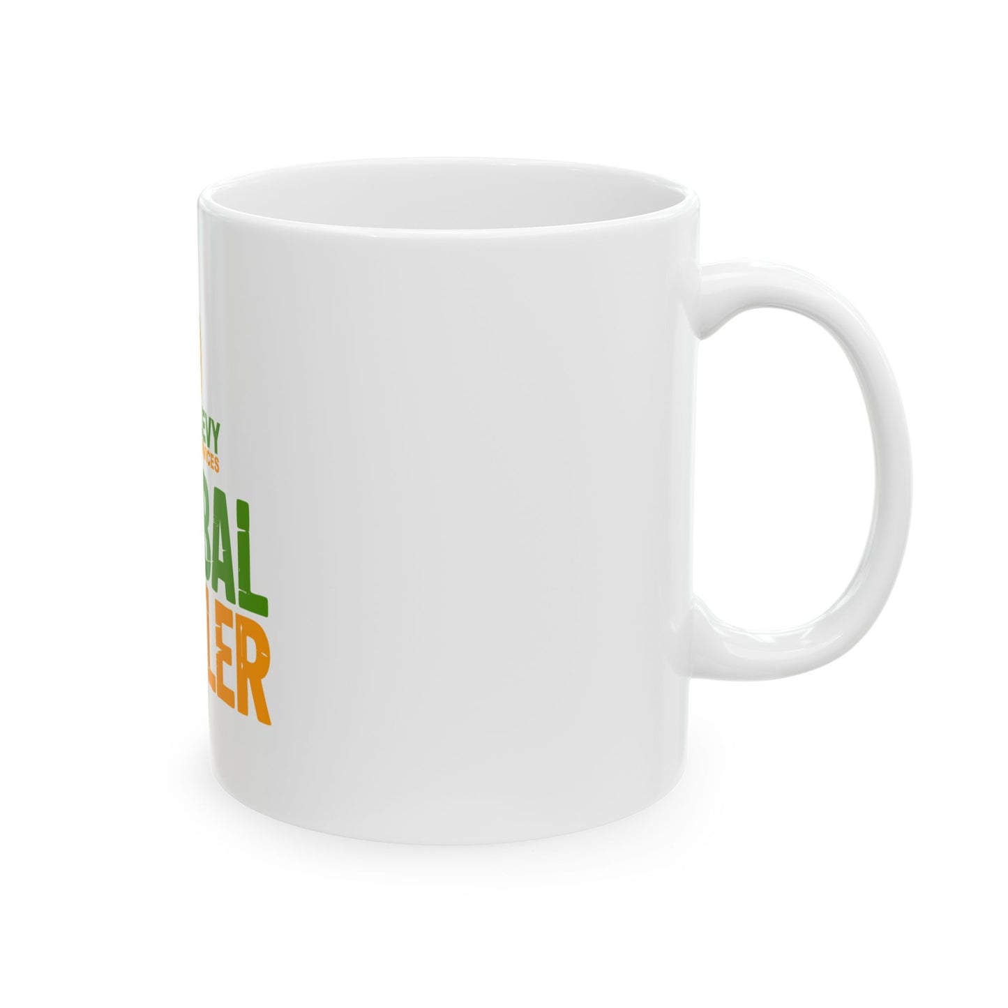 Global Hustler Ceramic Mug — Hill & Levy Financial Services Logo (11oz & 15oz)