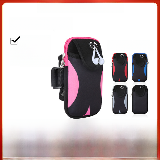 Multifunctional Running Phone Arm Bag - Waterproof Wrist Pack