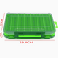 Durable Dual-Sided Fishing Tackle Box