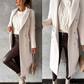 Double-Breasted Long Coat