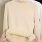 Fleece-lined Turtleneck Sweater