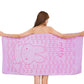 Cartoon Microfiber Bath Towel for Women