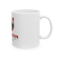 Vital Man Ceramic Mug — Men’s Health Supplement Logo Coffee Cup (11oz/15oz)