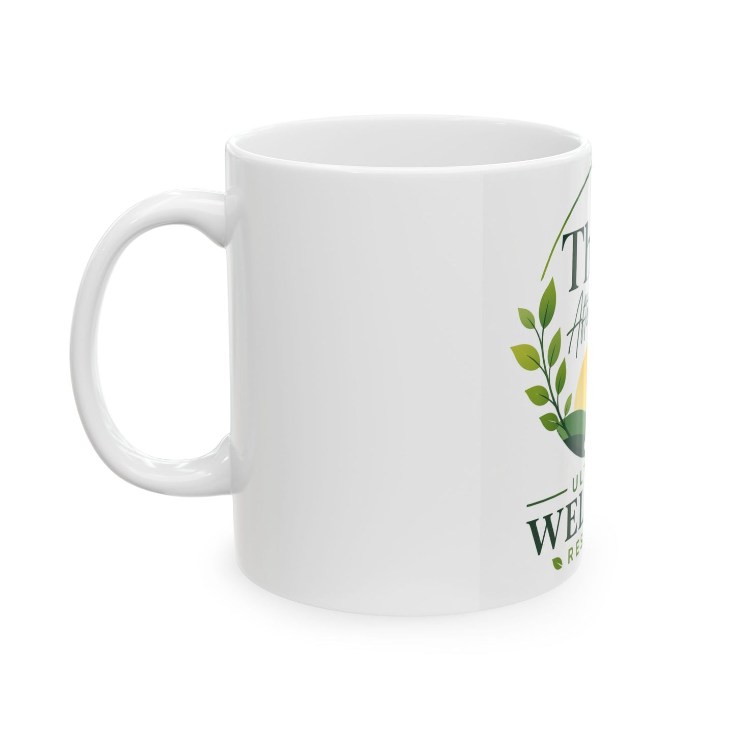Thrive After 50 Wellness Mug – Inspirational Ceramic Coffee Cup for Healthy Living