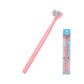 1pc Double-Headed Dog Toothbrush with Long Handle