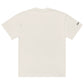 Oversized Tropical Seas Printed Faded T-shirt