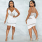 Irregular Hot Diamond Sling Dress for Nightclub