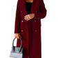 Double-Breasted Long Coat