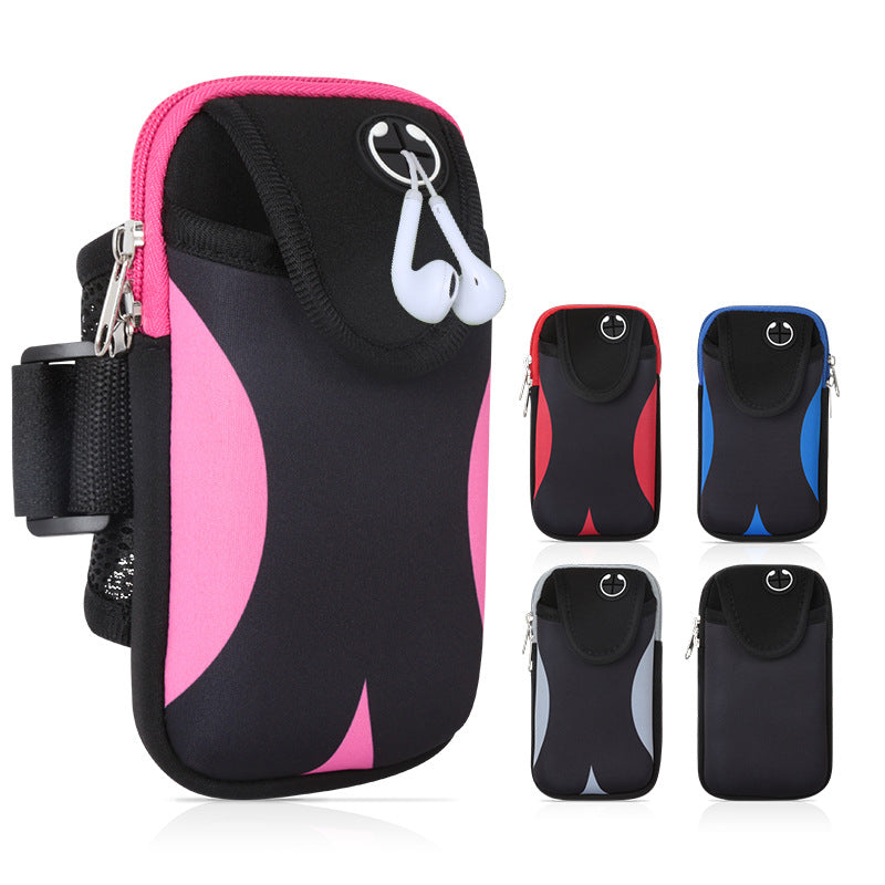 Multifunctional Running Phone Arm Bag - Waterproof Wrist Pack