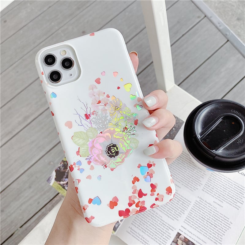 Flower Laser Phone Case