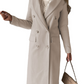 Double-Breasted Long Coat