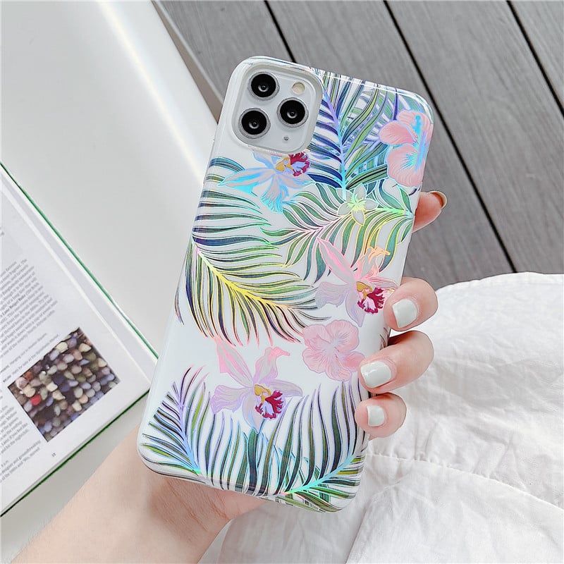 Flower Laser Phone Case